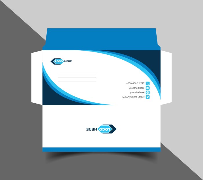 Corporate envelope template or envelope design 24262608 Vector Art at ...